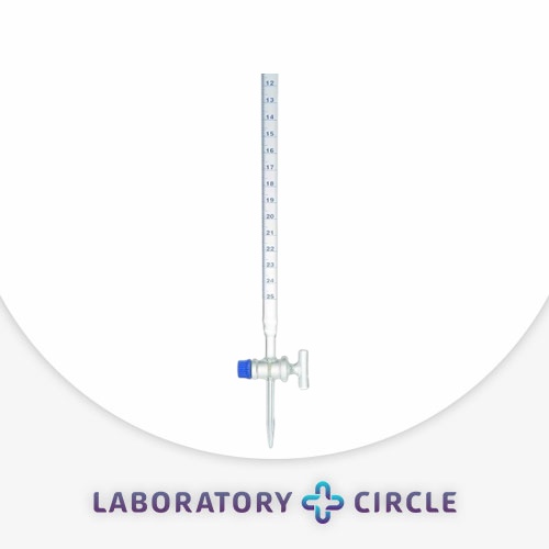 Burette, With Straight Bore PTFE Key Stopcock, Class B